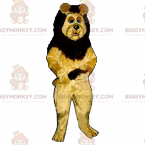 Schläfriger Löwe BIGGYMONKEY™ Maskottchen-Kostüm - Löwenmaskottchen - BIGGYMONKEY_016041 - BiggyMonkey.com