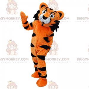 BIGGYMONKEY™ Mascot Costume of lion in karate outfit -