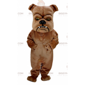 Costume de mascotte BIGGYMONKEY™ de chien marron géant et
