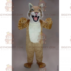 Στολή μασκότ με White Bellied Bobcat BIGGYMONKEY™ -