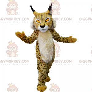 Kostým maskota Bobcat BIGGYMONKEY™ se skvrnami – Biggymonkey.com