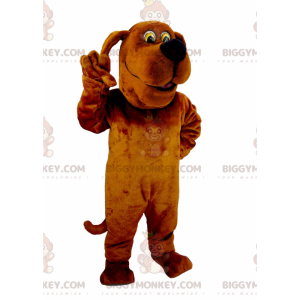Funny and Quirky Brown Dog BIGGYMONKEY™ Mascot Costume -
