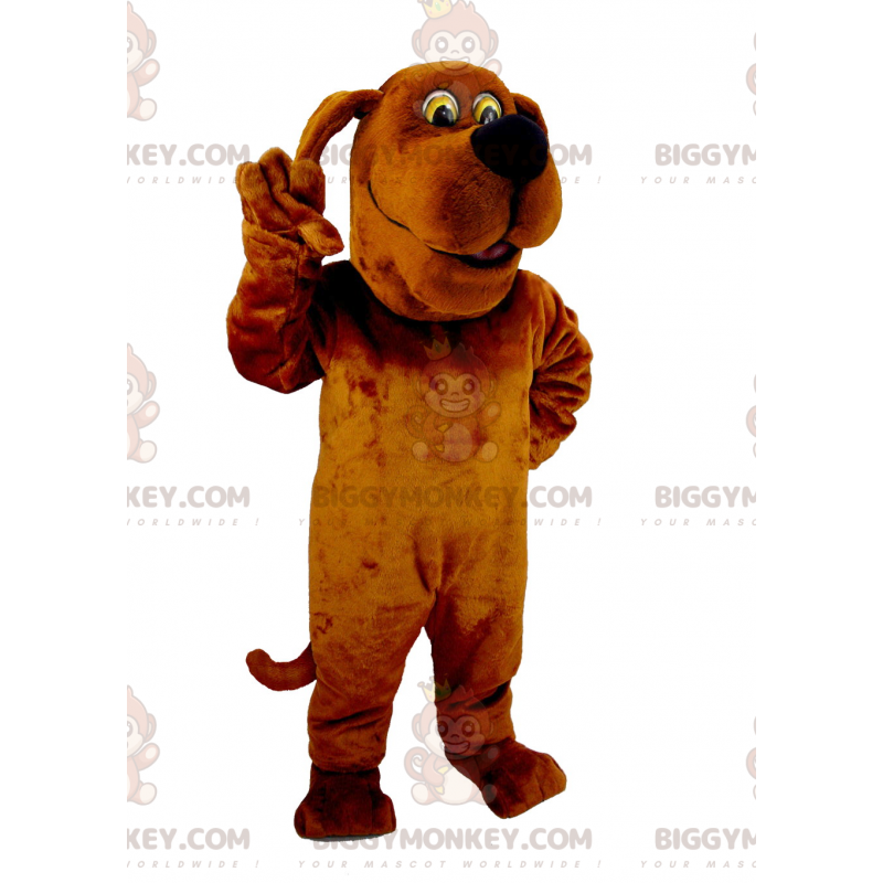 Funny and Quirky Brown Dog BIGGYMONKEY™ Mascot Costume - Funny and Quirky Brown Dog BIGGYMONKEY™ Mascot Costume -