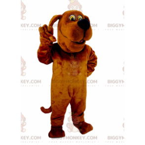 Hauska ja omituinen ruskea koiran BIGGYMONKEY™ maskottiasu - Koiran maskotit - BIGGYMONKEY_01967 - BiggyMonkey.com