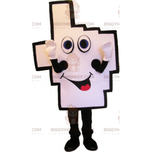 Pixel Hand BIGGYMONKEY™ Mascot Costume - Biggymonkey.com