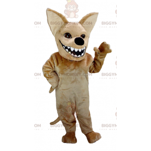 Big Mouth Brown Chihuahua BIGGYMONKEY™ Mascot Costume -