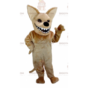 Big Mouth Brown Chihuahua BIGGYMONKEY™ Mascot Costume -