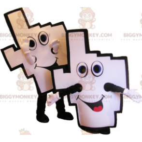 Disfraz de mascota Pixel Hand BIGGYMONKEY™ - Mascotas sin clasificar - BIGGYMONKEY_016105 - BiggyMonkey.com