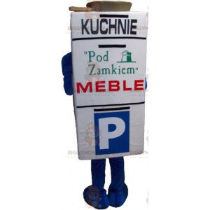 House and Powerline BIGGYMONKEY™ Mascot Costume –