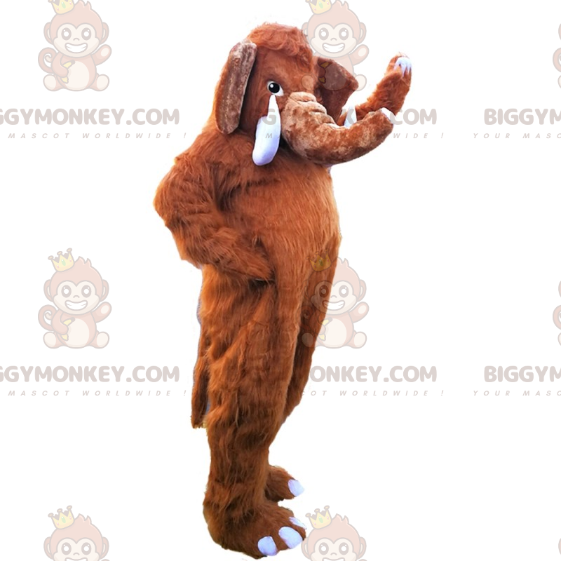 Mammoth BIGGYMONKEY™ maskotkostyme - Mangler dyremaskot - BIGGYMONKEY_016111 - BiggyMonkey.com