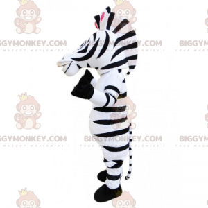 Κοστούμι μασκότ Marty the Zebra BIGGYMONKEY™ - Μαδαγασκάρη (ταινία)