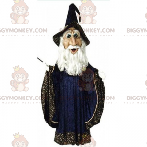 Στολή μασκότ Merlin the Wizard BIGGYMONKEY™ - Biggymonkey.com