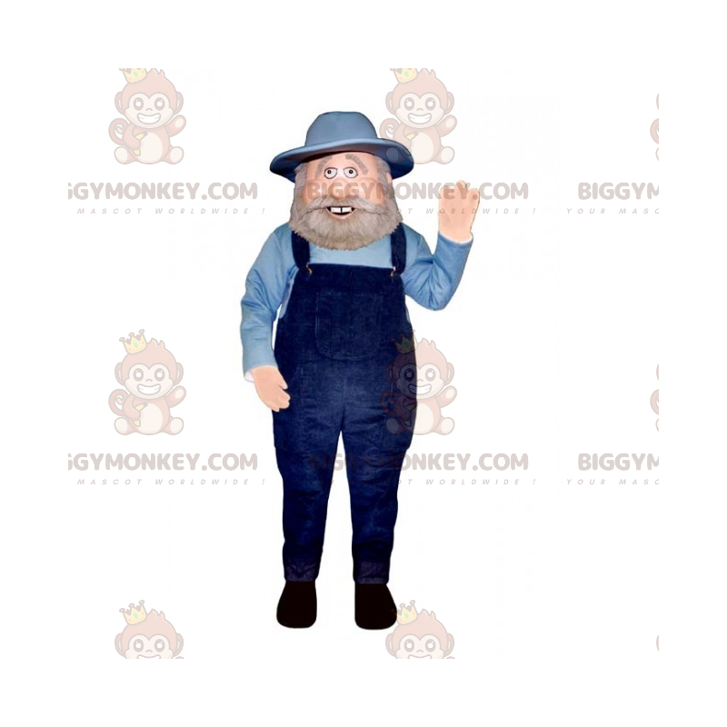 Costume da mascotte BIGGYMONKEY™ di professione - Contadino -