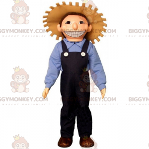 Costume da mascotte BIGGYMONKEY™ di professione - Contadino con