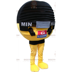Rundes Mikrofon BIGGYMONKEY™ Maskottchenkostüm - Nicht klassifizierte Maskottchen - BIGGYMONKEY_016134 - BiggyMonkey.com