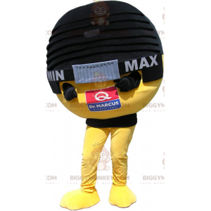 Round Microphone BIGGYMONKEY™ Mascot Costume - Biggymonkey.com