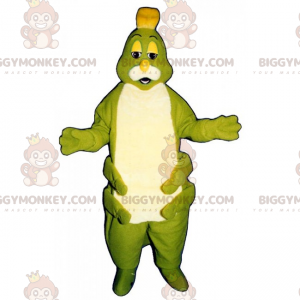 Green Centipede and White Belly BIGGYMONKEY™ Mascot Costume -