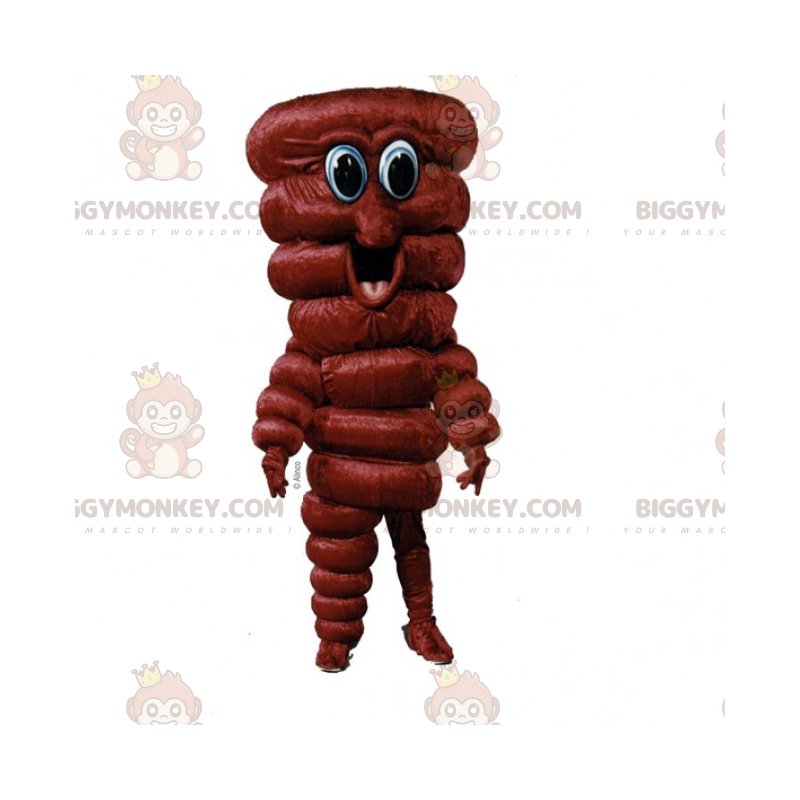 Costume de mascotte BIGGYMONKEY™ de morceau de bois - Costume de mascotte BIGGYMONKEY™ de morceau de bois -