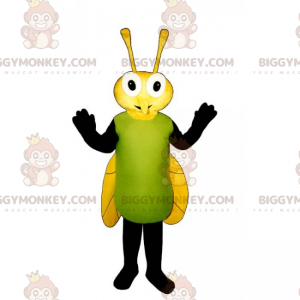 Costume de mascotte BIGGYMONKEY™ de mouche aux ailes jaunes -