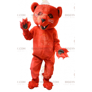 Giant Red Tiger BIGGYMONKEY™ maskotkostyme - Tiger maskoter - BIGGYMONKEY_0195 - BiggyMonkey.com