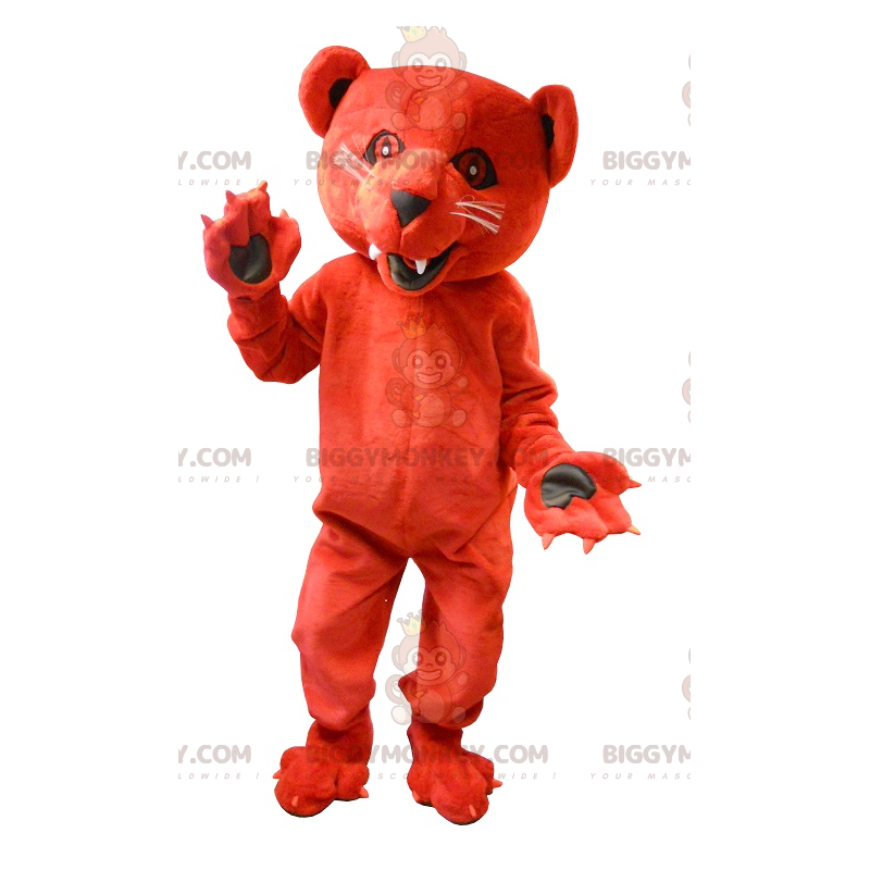 Kostým maskota Giant Red Tiger BIGGYMONKEY™ – Biggymonkey.com