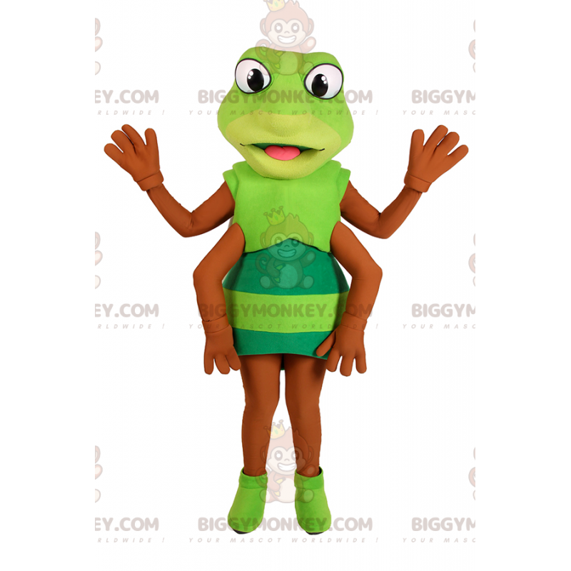 Vihreä Fly BIGGYMONKEY™ maskottiasu - Hyönteisten maskotit - BIGGYMONKEY_016153 - BiggyMonkey.com