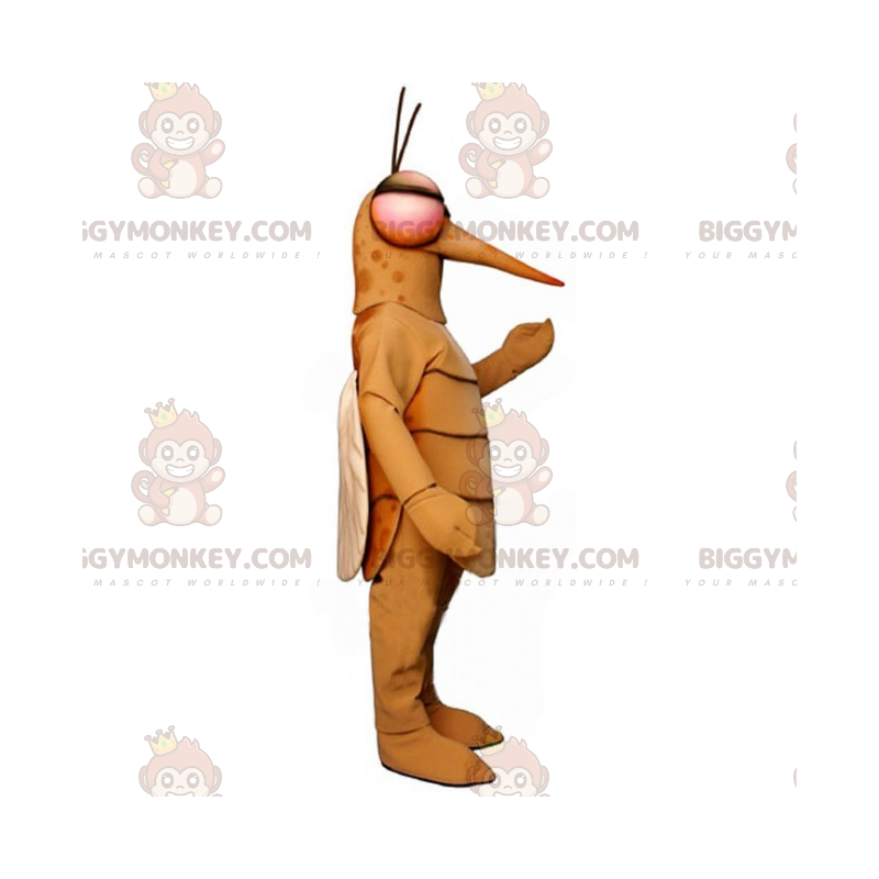 Mosquito BIGGYMONKEY™ maskotkostume med røde øjne - Insektmasker - BIGGYMONKEY_016159 - BiggyMonkey.com