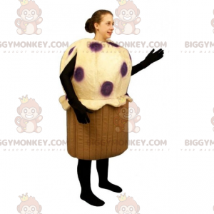 Disfraz de mascota BIGGYMONKEY™ de muffin de frutas -
