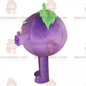 Kostým maskota Angry Face Blueberry BIGGYMONKEY™ - Ovocný maskot - BIGGYMONKEY_016164 - BiggyMonkey.com