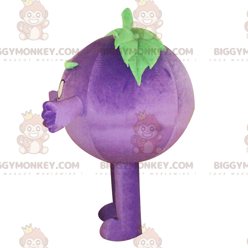 Costume da mascotte Angry Face Blueberry BIGGYMONKEY™ -