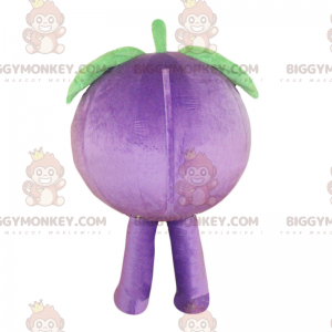 Kostium maskotki BIGGYMONKEY™ Angry Face Blueberry -