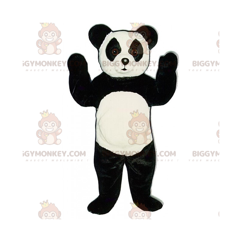 Traje de mascote Big Curious Eyes Panda BIGGYMONKEY™ - Mascote pandas - BIGGYMONKEY_016176 - BiggyMonkey.com