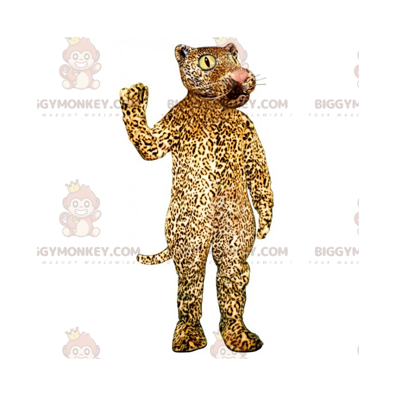 Big Eyed Panther BIGGYMONKEY™ maskotkostyme - Løve maskoter - BIGGYMONKEY_016194 - BiggyMonkey.com
