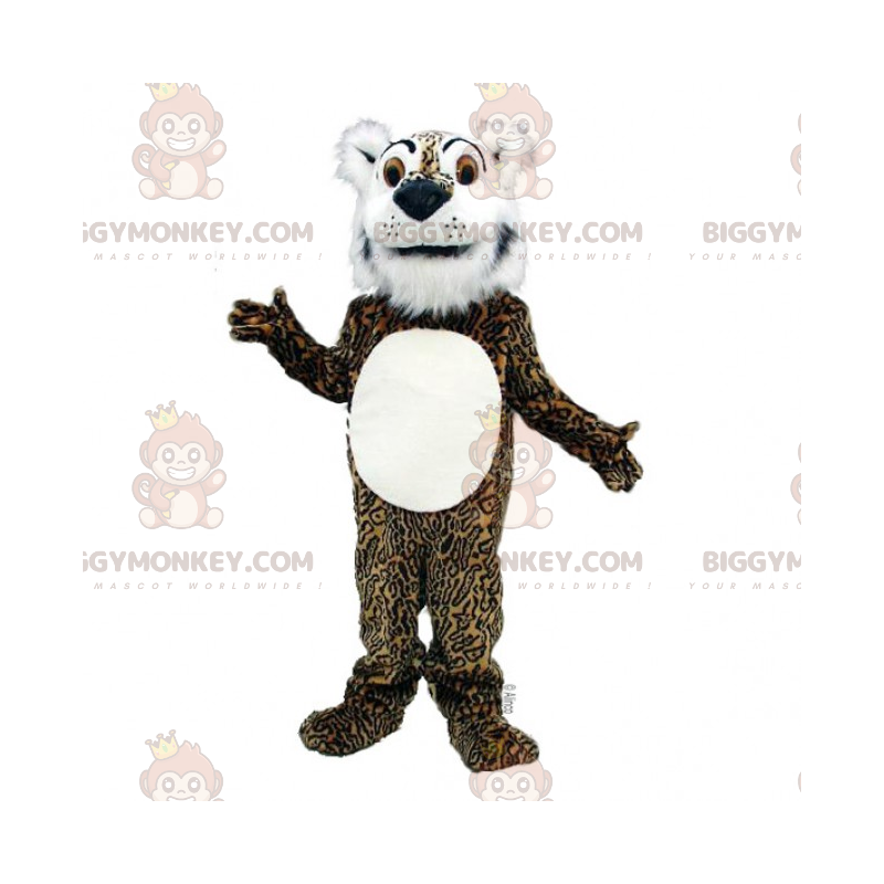 Disfraz de mascota Pantera de orejas blandas BIGGYMONKEY™ - Disfraz de mascota Pantera de orejas blandas BIGGYMONKEY™ -