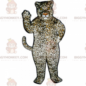 Στολή μασκότ Panther BIGGYMONKEY™ με μεγάλες κηλίδες -