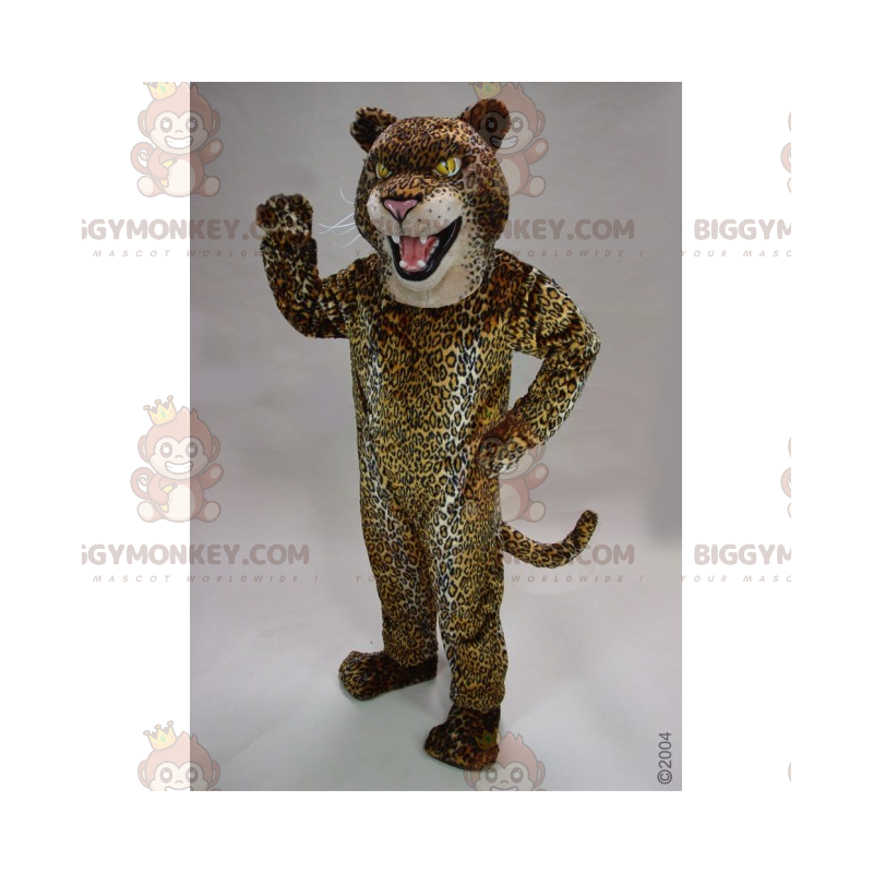 Στολή μασκότ Panther BIGGYMONKEY™ με μικροσκοπικές κηλίδες - Μασκότ λιονταριών - BIGGYMONKEY_016200 - BiggyMonkey.com