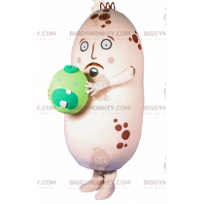 BIGGYMONKEY™ Aardappelmascottekostuum met huilende erwt -