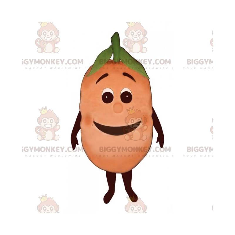 Στολή μασκότ με χαμογελαστό Peach BIGGYMONKEY™ - Μη ταξινομημένες μασκότ - BIGGYMONKEY_016228 - BiggyMonkey.com