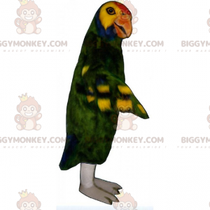 Costume da mascotte Pappagallo verde BIGGYMONKEY™ -