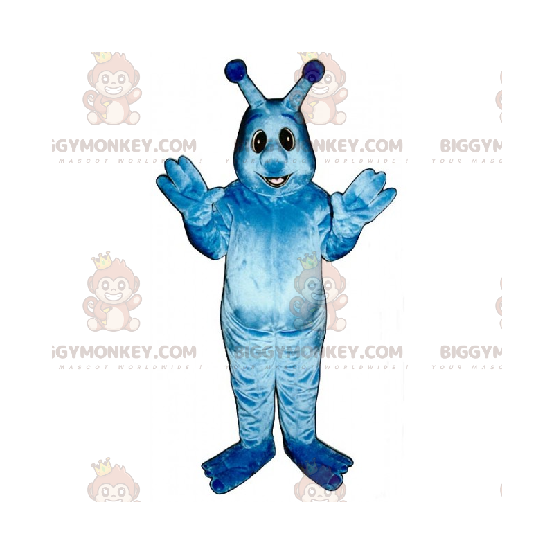 Personaggio BIGGYMONKEY™ Costume da mascotte - Alieno con Personaggio BIGGYMONKEY™ Costume da mascotte - Alieno con