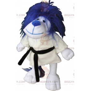 Personaggio BIGGYMONKEY™ Costume da mascotte - Cane Karateka - Mascotte di cani - BIGGYMONKEY_016268 - BiggyMonkey.com