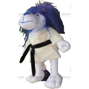 Personaggio BIGGYMONKEY™ Costume da mascotte - Cane Karateka - Mascotte di cani - BIGGYMONKEY_016268 - BiggyMonkey.com