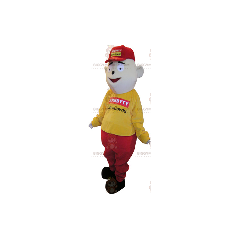 Character BIGGYMONKEY™ Mascot Costume - Sports Commentator -