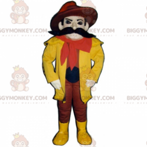 Personaggio Costume da mascotte BIGGYMONKEY™ - Cowboy con