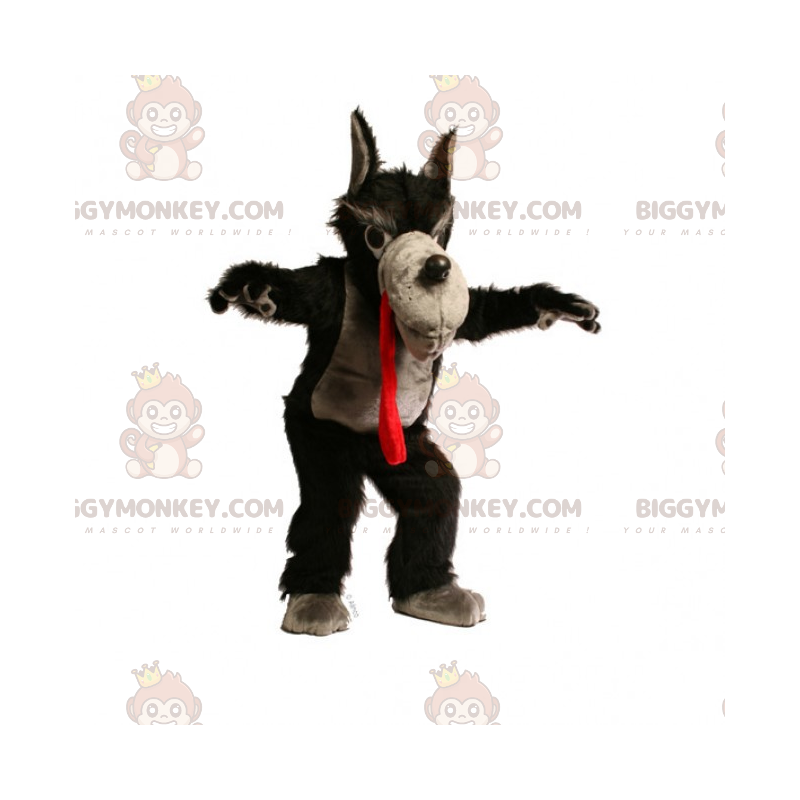 Postać Kostium maskotki BIGGYMONKEY™ — Zły Wilk - Postać Kostium maskotki BIGGYMONKEY™ — Zły Wilk -