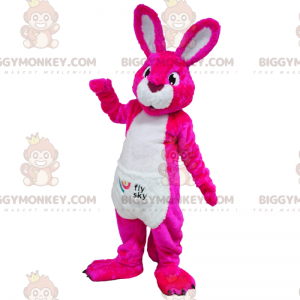 Karakter BIGGYMONKEY™ maskotkostume - Pink kanin -