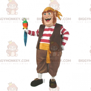 Karakter BIGGYMONKEY™ maskotkostume - Piratskibssømand -