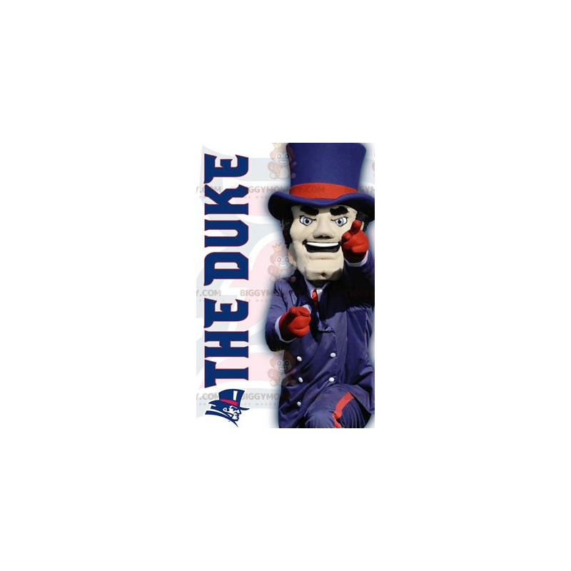 Politicus zakenman Duke BIGGYMONKEY™ mascottekostuum - Politicus zakenman Duke BIGGYMONKEY™ mascottekostuum -