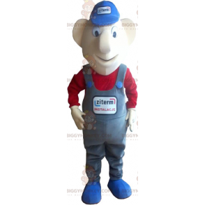 Στολή μασκότ χαρακτήρα BIGGYMONKEY™ - Μηχανικός -