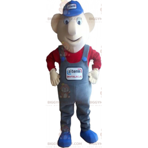 Kostým maskota postavy BIGGYMONKEY™ – mechanik - Lidští maskoti - BIGGYMONKEY_016308 - BiggyMonkey.com